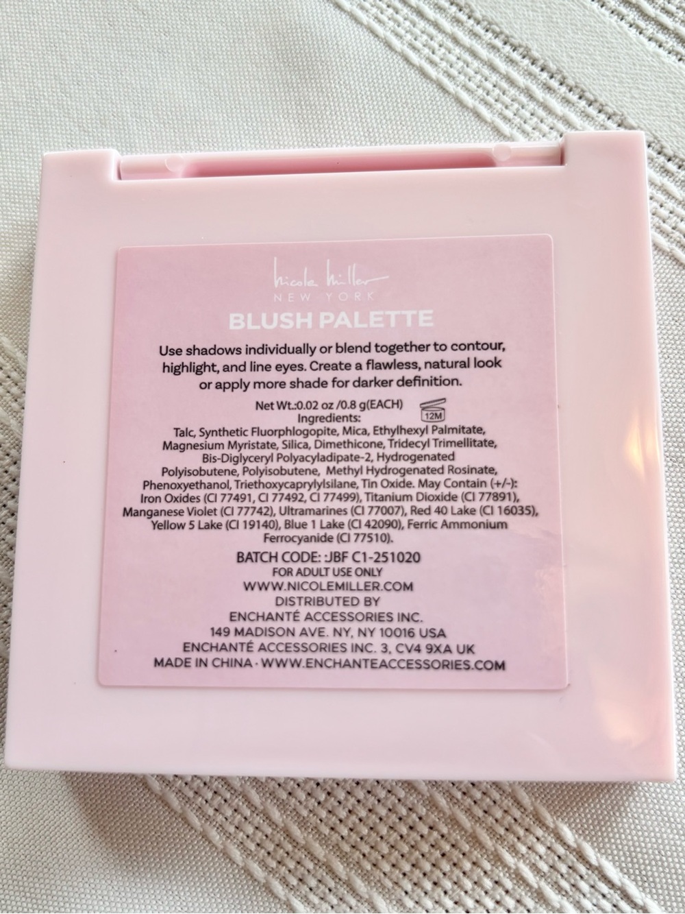 NICOLE MILLER • $9 • ONE eyeshadow palette • matte shimmer NEW unopened - Picture 3 of 9